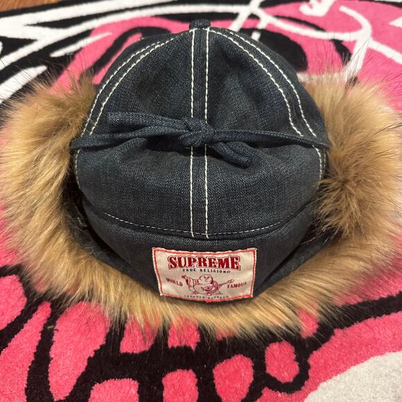 Supreme True Religion Earflap 5-Panel – Navy – L/XL - Picture 4 of 12